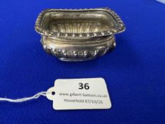 Hallmarked Sterling Silver Salt Cellar - Birmingham 1913, ~34.9g
