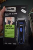 * Wahl clean and closer electric shaver