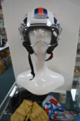 Viper open front Union Jack helmet