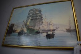“Thermopylae Leaving Fooehow” by Montague Dawson Print