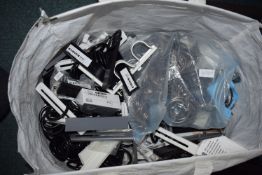 Bag of Curtain Rail Loops, and Brackets