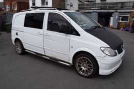 Mercedes Vito 2.0 Diesel Reg: DE55 VCJ, 165923 Miles, MOT 14/05/2027, 2148cc, 6-Speed Manual,