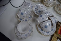 Vintage Royal Osbourne Bone China Tea Set 22pcs