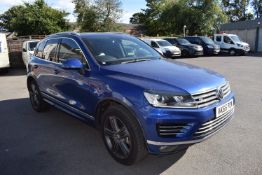* VW Touareg R-Line V6 TDi Reg: VK65 POA, 125408 Miles, MOT 20/01/2027, 2967cc Diesel, Automatic,