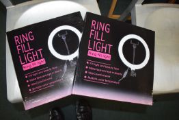 * 2x Ring Lights