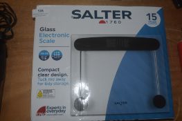* Salter Glass Electrical Scale & Beurer Blood Pressure Tester