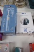 * 3x Oral-B Toothbrushes, and 1x Oral-B Electric Toothbrush