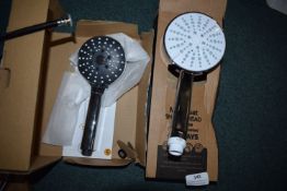 * 2x Shower Heads with Hoses