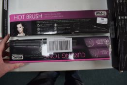 * Wahl Hot Brush and Curling Tongs