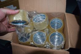 2x Boxes of Clear Packing Tape