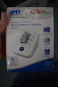 * A&D Medical Blood Pressure Monitor