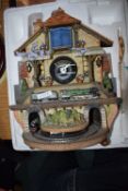 Porcelain “Flying Scotsman” Cuckoo Clock