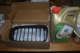 * BMW 3 Series Grille & Castrol Edge 5W-30 Oil