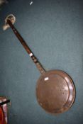 Antique Copper Bed Warmer