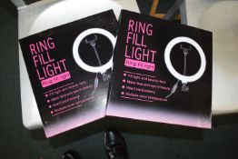* 2x Ring Lights