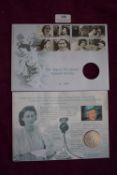 Royal Mail/Royal Mint HM Queen Elizabeth II 80th Birthday £5 Coin Cover, 2006, comprising Royal Mail
