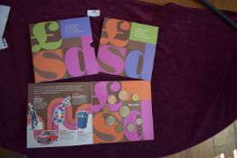 United Kingdom Pre-Decimal Coin Collection of Queen Elizabeth II, two presentation folders