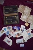 Interesting Collection of Postal Ephemera, Stamps & Banknotes in Vintage Wallet – A varied group