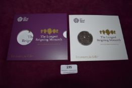 Royal Mint 2015 ‘The Longest Reigning Monarch’ £5 Brilliant Uncirculated Coin – An official Royal
