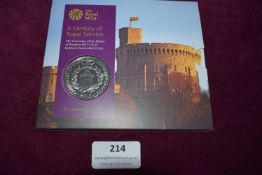 Royal Mint 2017 Centenary of the House of Windsor £5 Brilliant Uncirculated Coin – An official Royal
