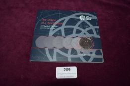 Royal Mint 2019 50 Years of the 50p Brilliant Uncirculated Coin – An official Royal Mint 2019 UK 50p