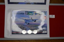 Concorde 50th Anniversary Commemorative Coin Cover – Westminster limited-edition Concorde