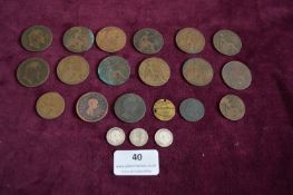 Collection of British Coins, Victorian to George V – A mixed collection of principally British