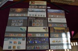 Royal Mail Christmas Mint Stamp Presentation Pack Collection, 1990s–2000s – A collection of Royal