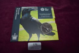 Royal Mint 2019 Tower of London ‘Legend of the Ravens’ £5 Brilliant Uncirculated Coin – An
