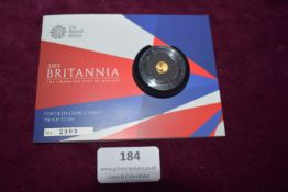 Royal Mint 2015 Britannia Fortieth-Ounce Gold Proof 50p Coin – An official Royal Mint 2015 Britannia