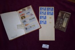 Small World Stamp Collection including 1948 Royal Silver Wedding Issues – A small vintage stock book