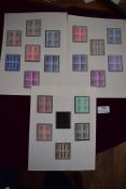 Great Britain Queen Elizabeth II Machin Definitives – Mint Blocks of Four – A further collection