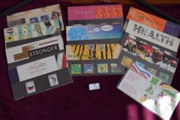 Collection of Royal Mail Mint Stamp Presentation Packs, c.1996–2004 – A varied collection of Royal