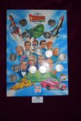 Complete 1993 Fina “The Thunderbirds Collection” of 15 Pobjoy Mint Medallions – A complete Fina