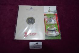 Royal Mint 2022 150th Anniversary of the FA Cup £2 Brilliant Uncirculated Coin – An official Royal