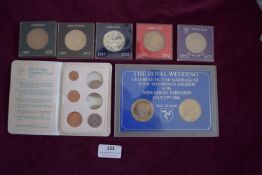 Collection of Commonwealth & Isle of Man Commemorative Coins and Sets – A mixed collection including