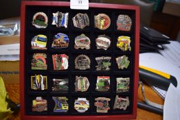 Extensive Collection of Railway & Locomotive Enamel Badges – An extensive collection of