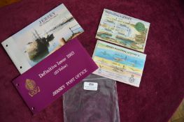 Jersey Presentation Packs and Souvenir Sheets – A small collection comprising Jersey presentation