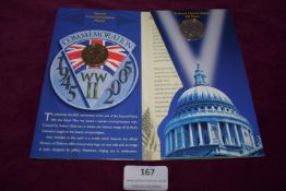 Royal Mint 2005 End of the Second World War 60th Anniversary £2 Coin & Commemorative Medal Pack – An