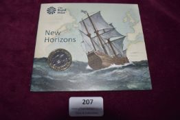 Royal Mint 2020 Mayflower 400th Anniversary £2 Brilliant Uncirculated Coin – An official Royal