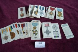 Player's Cigarettes 'War Decorations and Medals' Card Set – A collection of Player's Cigarettes