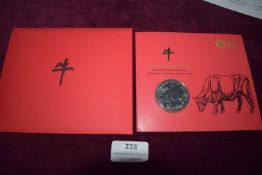 Royal Mint 2021 Lunar Year of the Ox £5 Brilliant Uncirculated Coin – An official Royal Mint 2021 UK