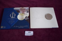 Royal Mint 2012 Queen Elizabeth II Diamond Jubilee £5 Brilliant Uncirculated Coin – An official
