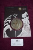 Royal Mint 2008 Britannia £2 One Ounce Silver Bullion Coin – An official Royal Mint 2008