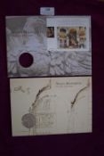 Royal Mail/Royal Mint “Wren’s Masterpiece – The First 300 Years” St Paul’s Cathedral Medal Cover,