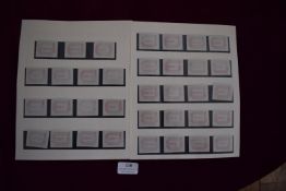 Collection of British Post Office Decimal Training/Instructional Labels – An unusual specialised
