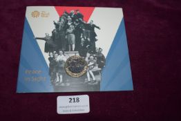Royal Mint 2020 VE Day 75th Anniversary £2 Brilliant Uncirculated Coin – An official Royal Mint 2020