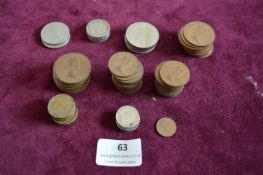 Collection of British Pre-Decimal Coinage – A quantity of British pre-decimal coins, principally
