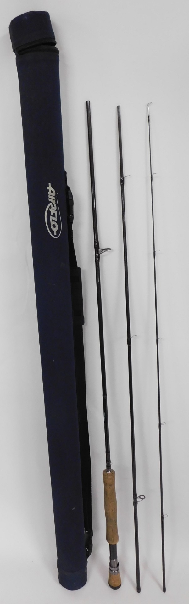 A Shakespeare Agility fly rod 10' (3.00m) #4, four piece, with rod tube, a Leeda Streamfly 9' (2. - Image 2 of 7