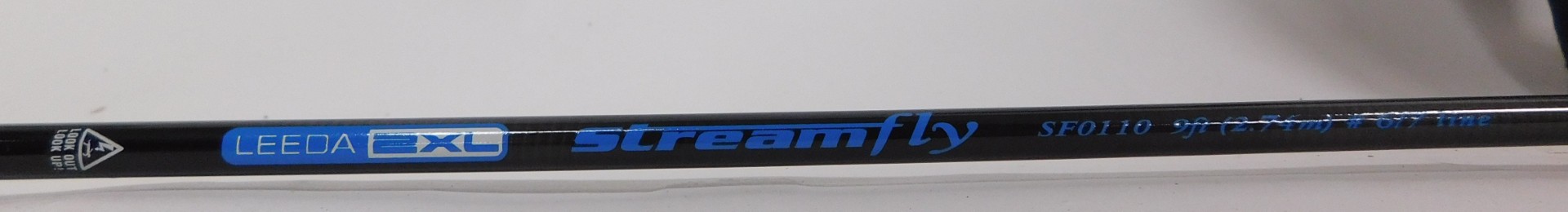 A Shakespeare Agility fly rod 10' (3.00m) #4, four piece, with rod tube, a Leeda Streamfly 9' (2. - Image 6 of 7